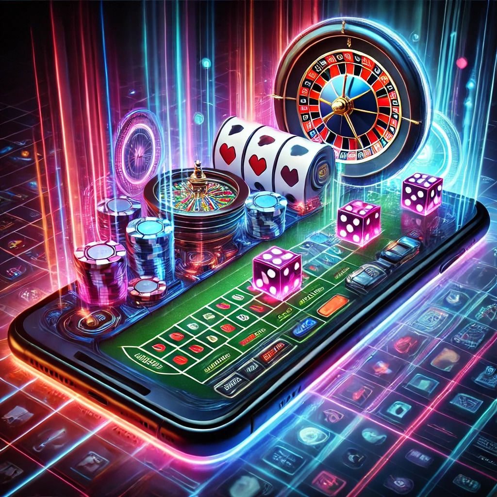 Mobile app dashboard showing live-dealer table selection